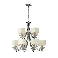 Люстра Подвесная AKIRA Акира (Akira) 0942 Mantra бежевая на 12 ламп, основание хром в стиле современный Люстра Подвесная AKIRA Акира (Akira) 0942 Mantra бежевая на 12 ламп, основание хром в стиле современный